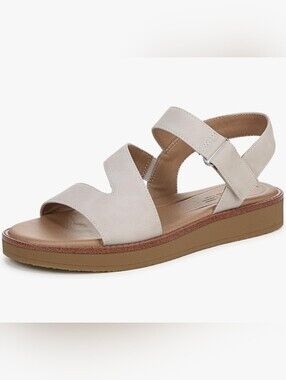Life Stride Women's Waverly Strappy Comfort Sandal In Beige